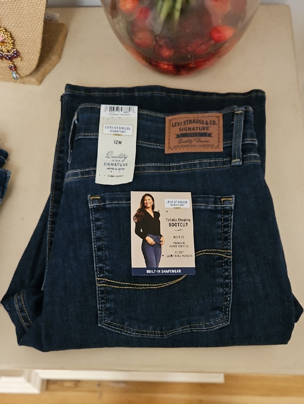 Levi's Women's Dark Blue Bootcut Jeans